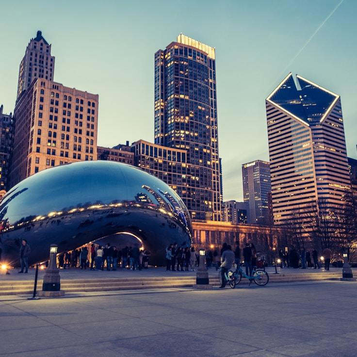 Families relaxing in a mall food court area
